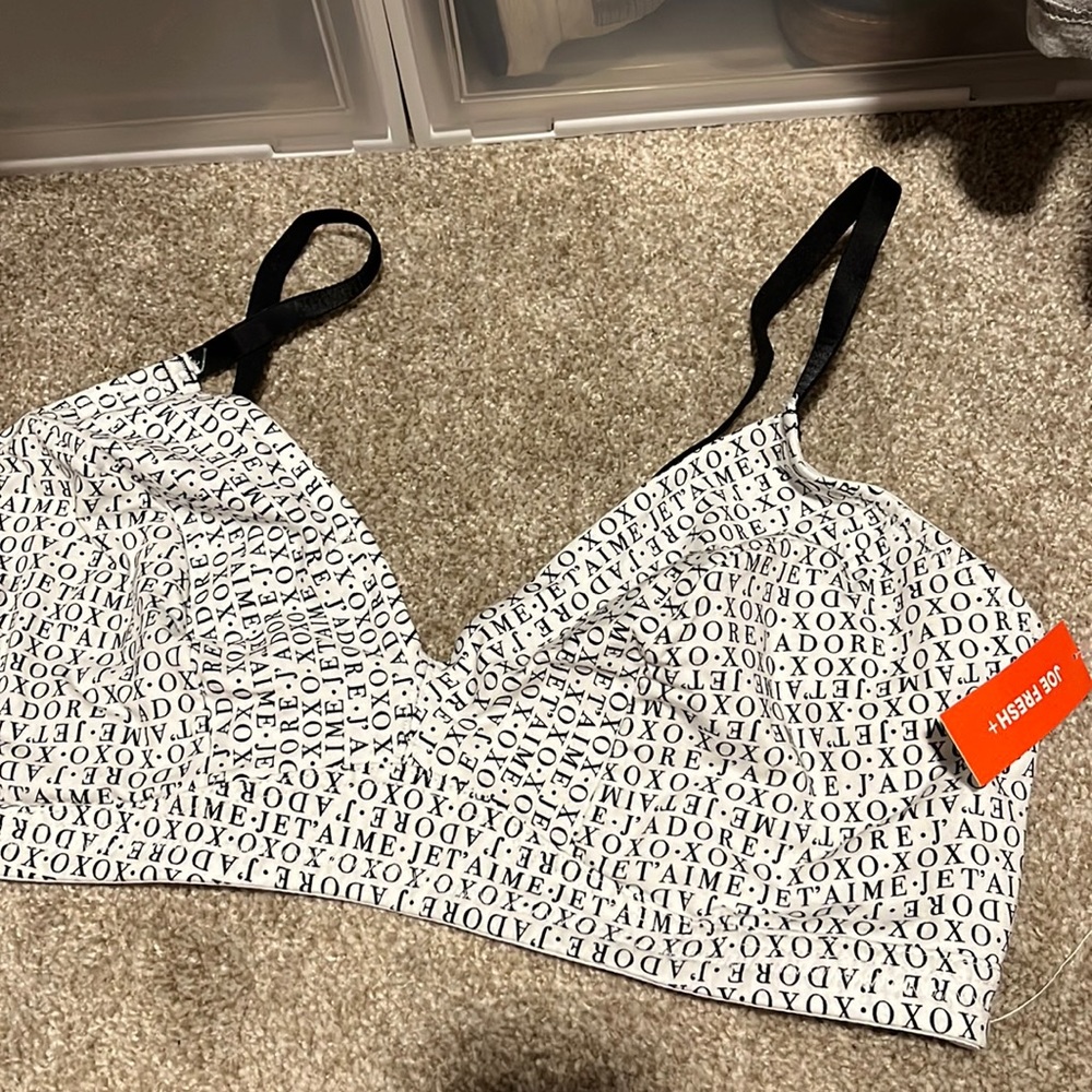 NWT Joe Fresh wireless bra Size 2x
